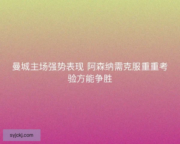 曼城主场强势表现 阿森纳需克服重重考验方能争胜 曼城主场强势表现 阿森纳需克服重重考验方能争胜